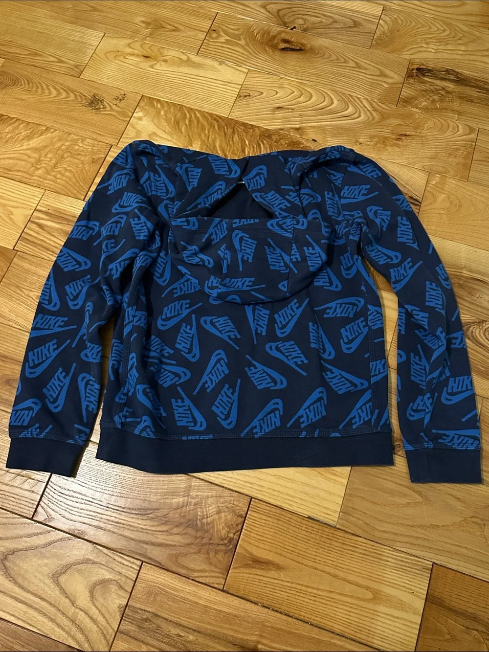 Nike Kids Hoodie & Joggers Set, Blue, XL